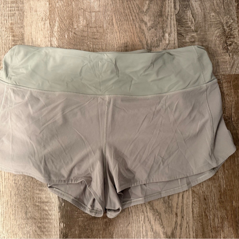Lululemon Low Rise Speed Up Athletic Shorts